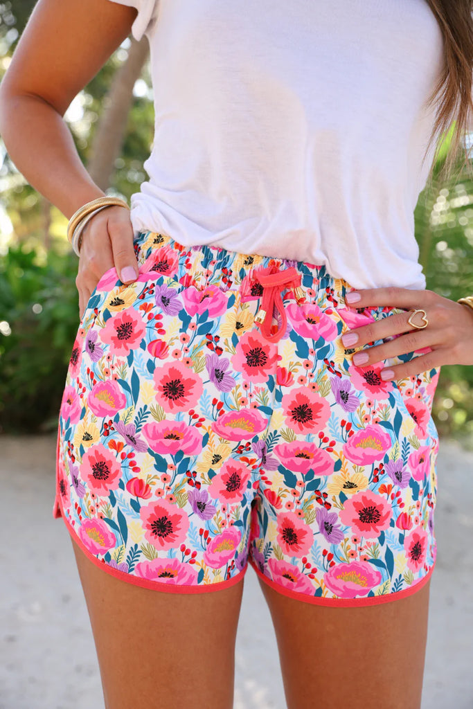 Fields of Florals Everyday Shorts