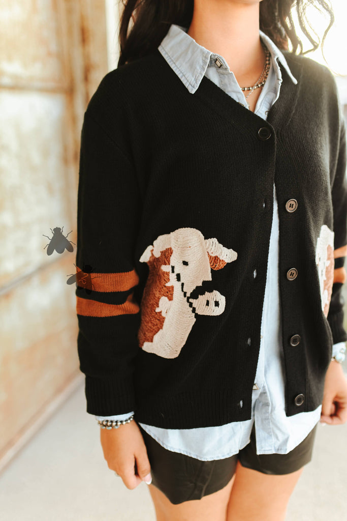 CATTLE CARDI *BLACK HEREFORD: