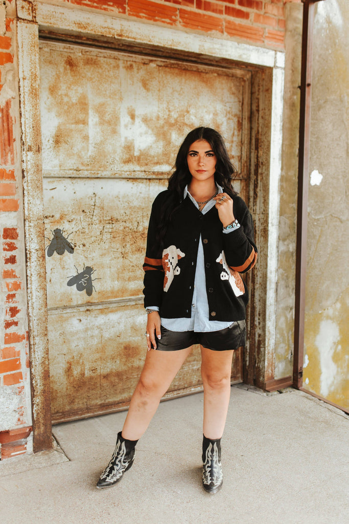 CATTLE CARDI *BLACK HEREFORD: