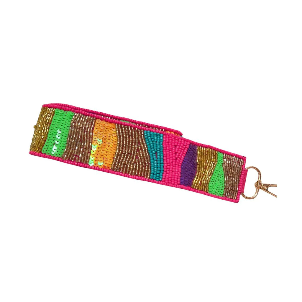 Groovy Beaded Shoulder and Crossbody Purse Strap