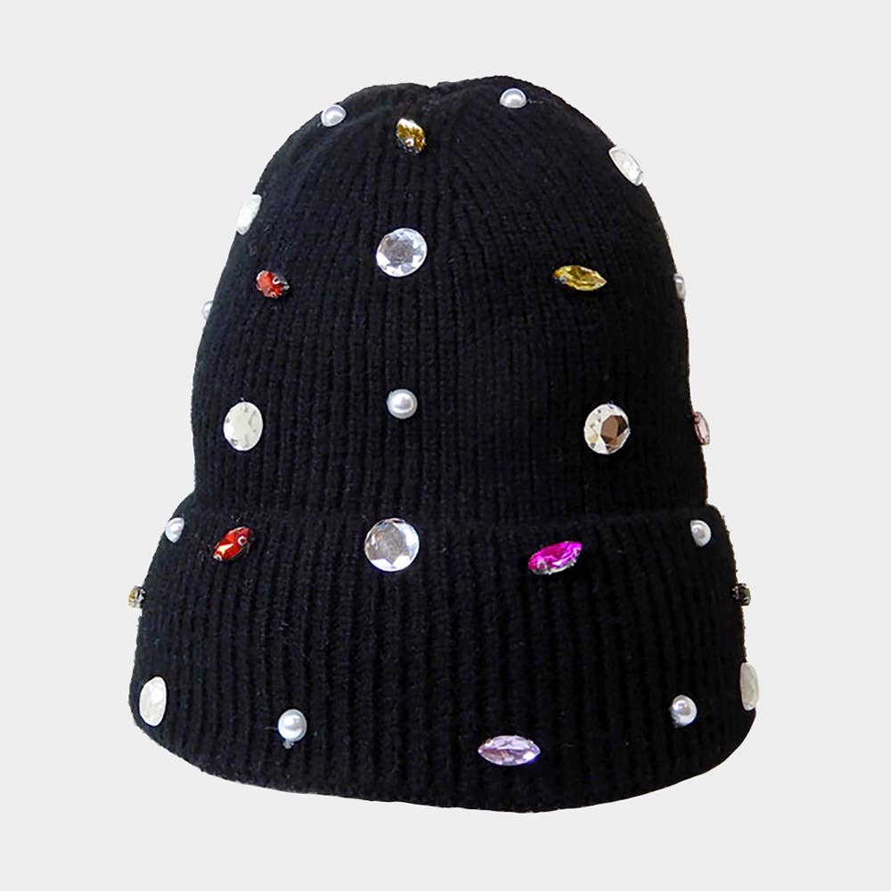 The Statement Beanie In Black