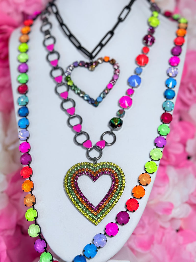 SMUTT Rainbow Watermelon Bright Celia Necklace