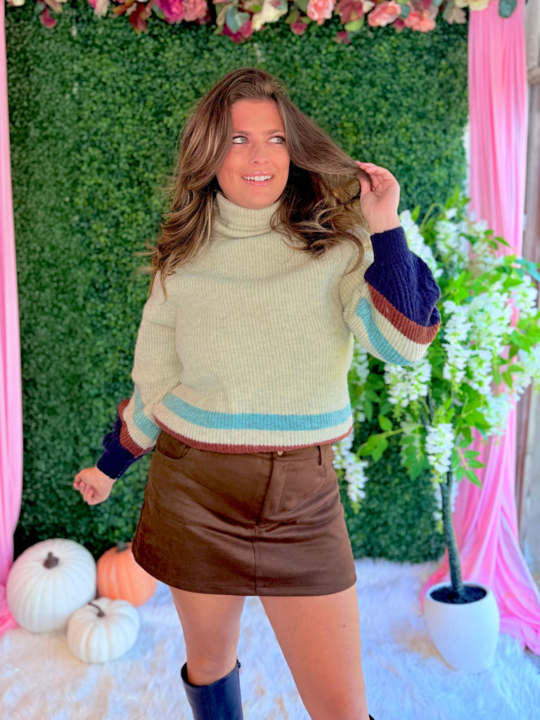 Stay True to You Sweater - Oatmeal