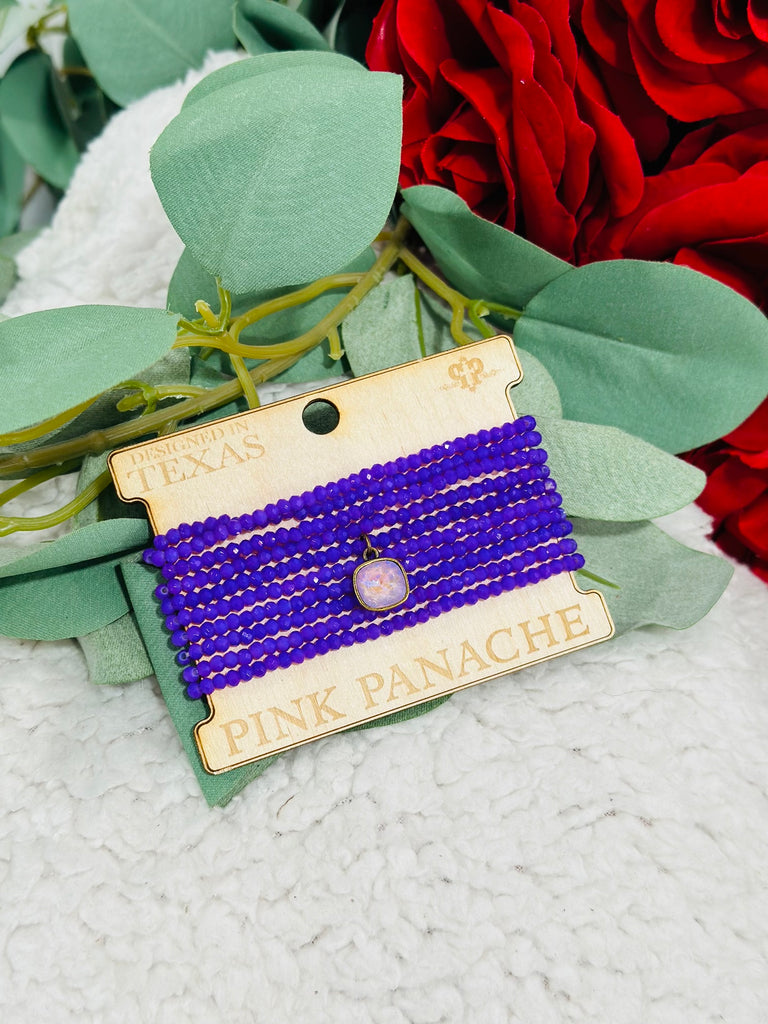 Proudly Purple Cushion Bracelet Set