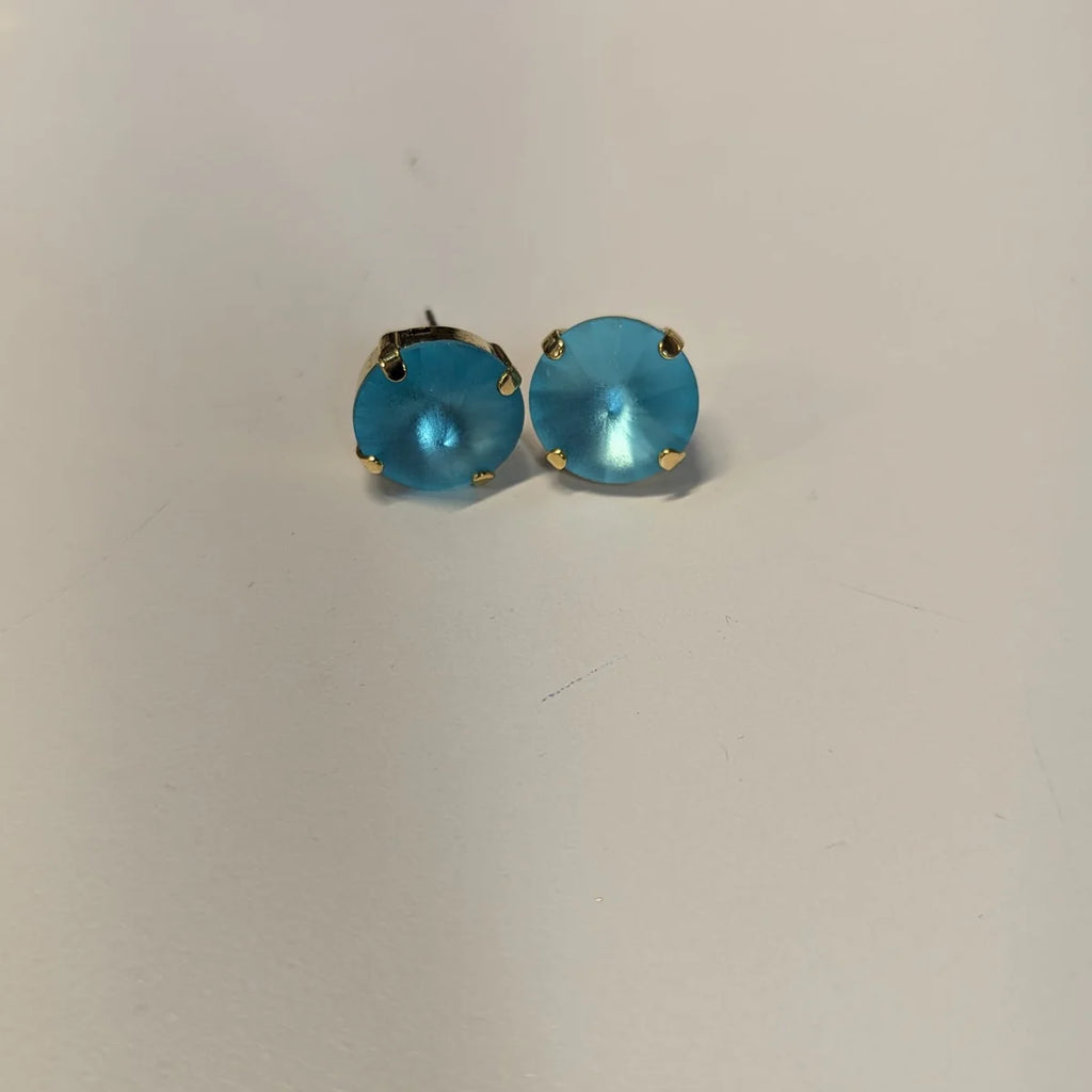 Swarovski The Basics Studs in Candy Crush -Light Turquoise