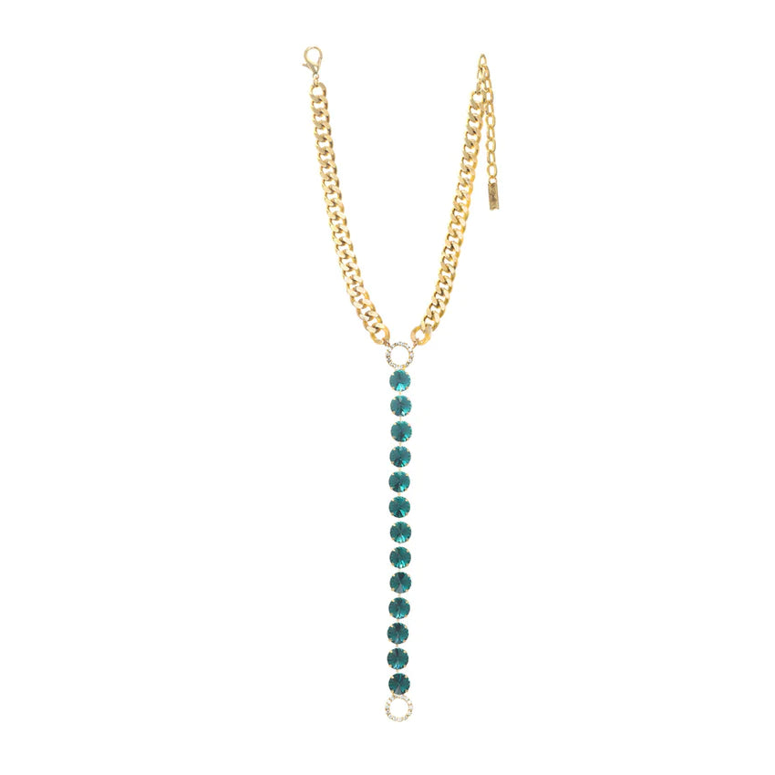 Emerald Drop Cara Necklace