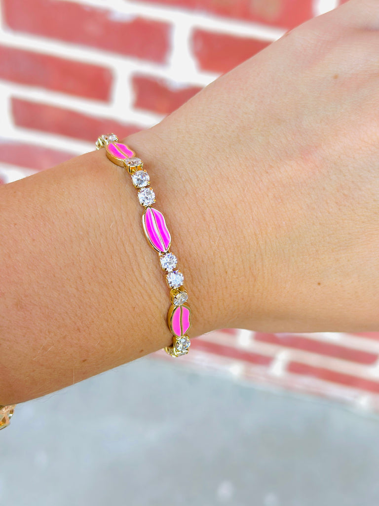 Pink Kisses Bracelet