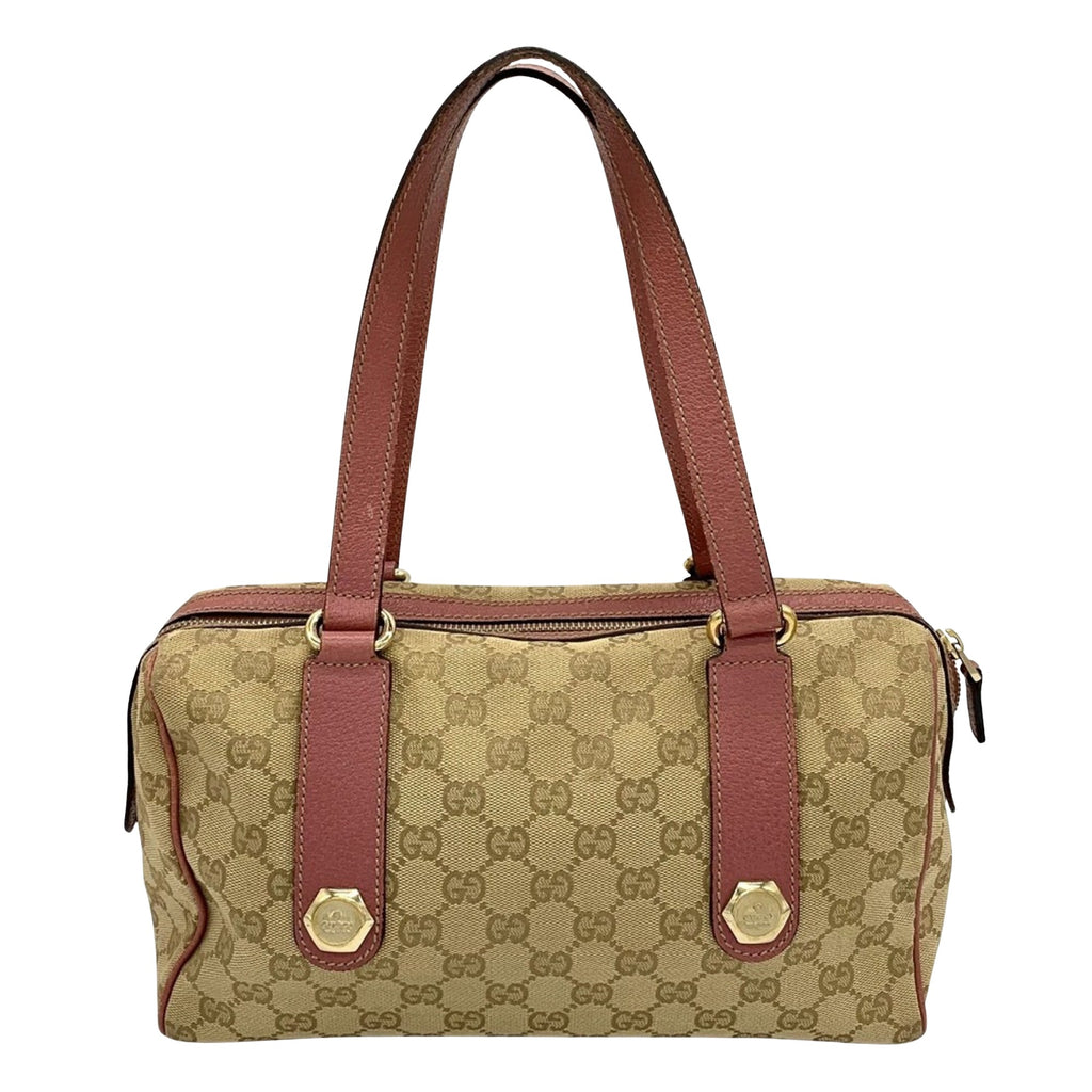 GUCCI Canvas Charmy Handbag Purse