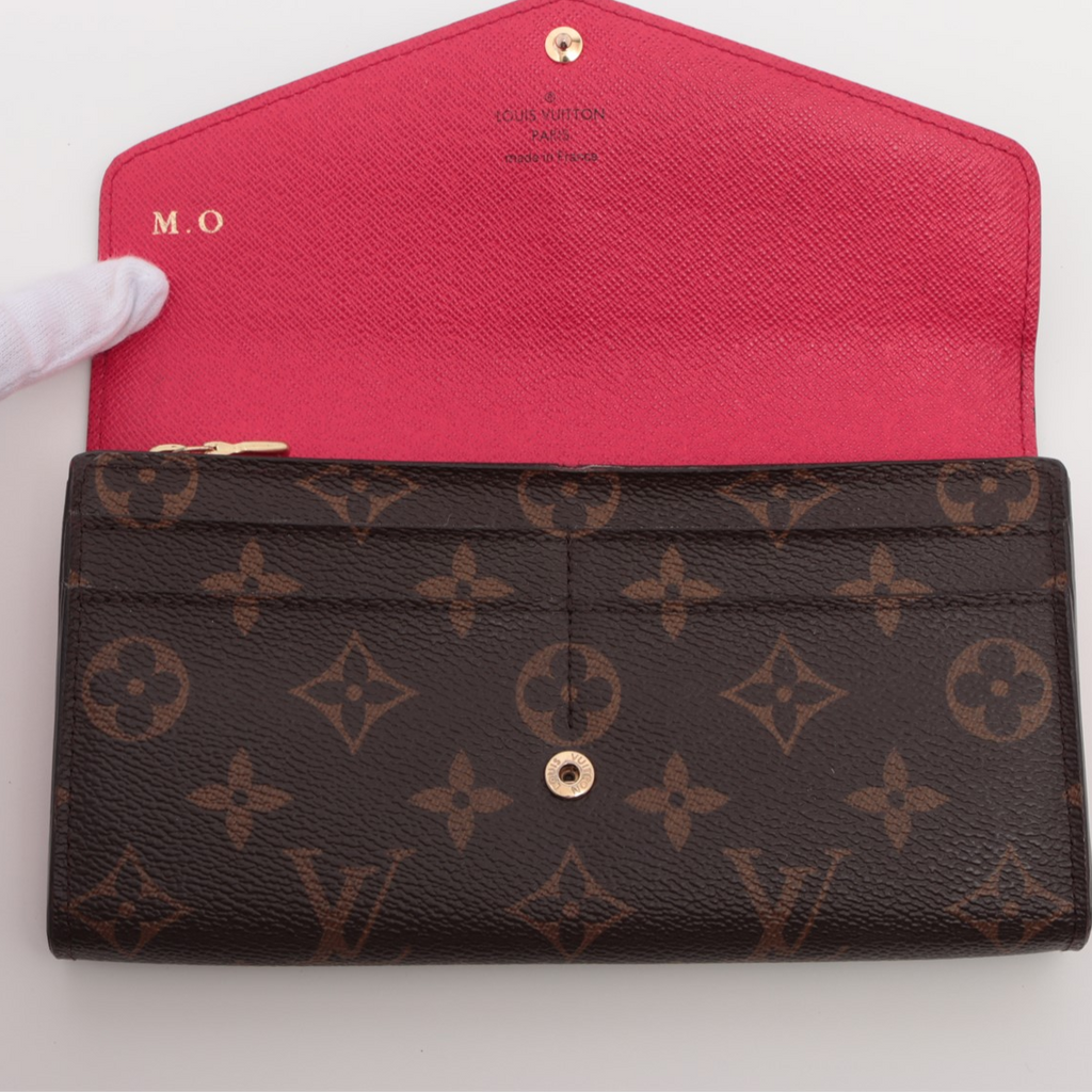 Louis Vuitton Portefeuille Red Interior Wallet