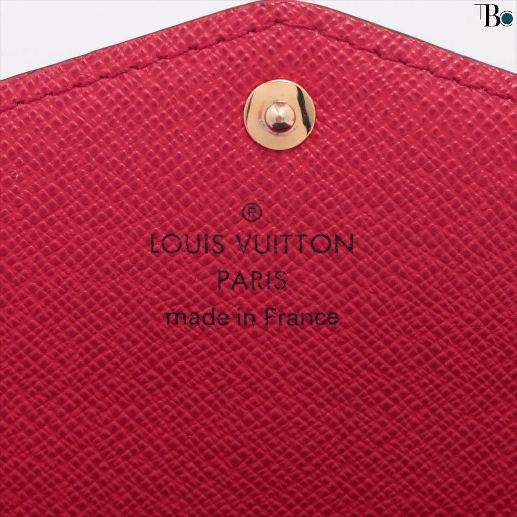 Louis Vuitton Portefeuille Red Interior Wallet