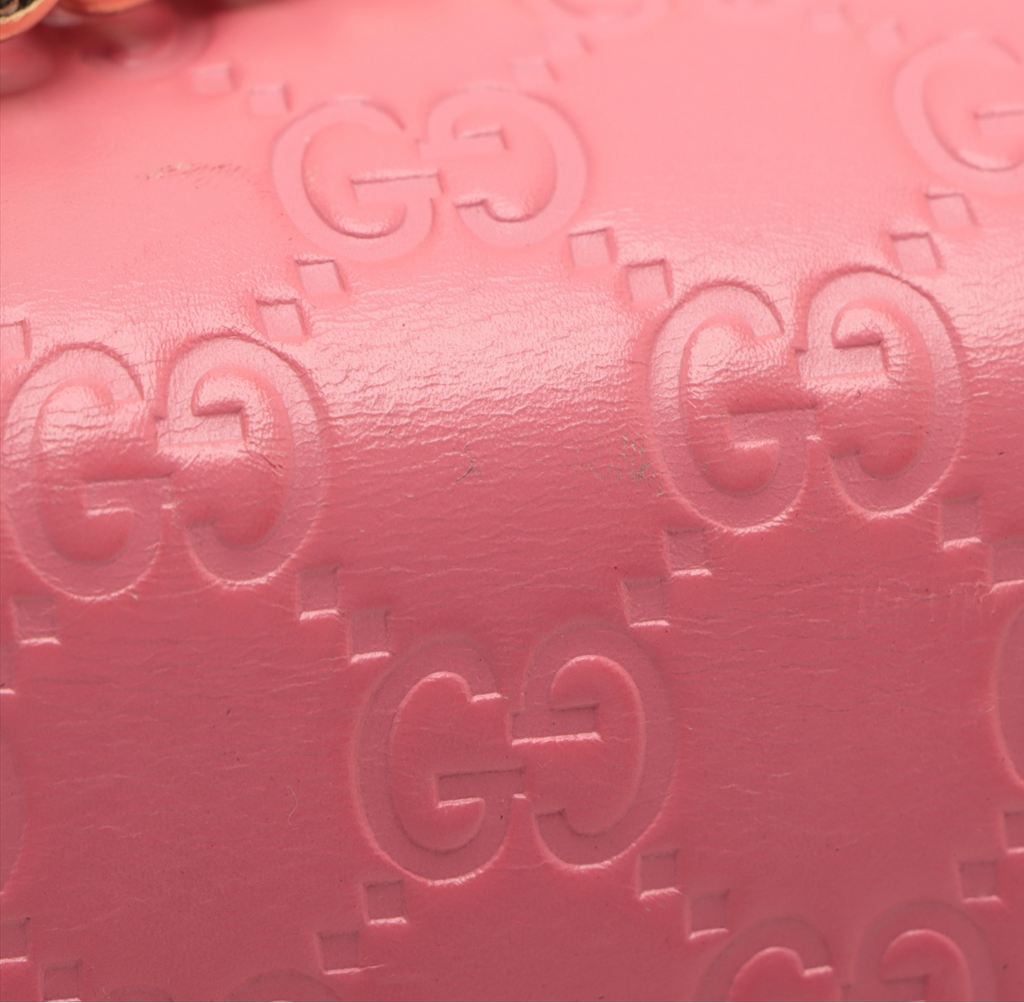 Gucci Padlock Pink Handbag Crossbody Tote