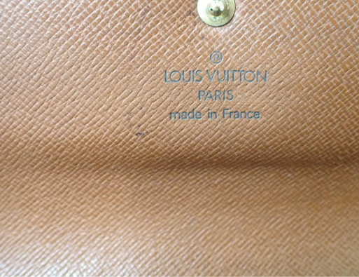 Louis Vuitton Monogram Leather Wallet