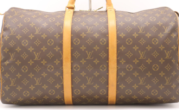 Louis Vuitton 55 Keepall Duffle Bag Tote