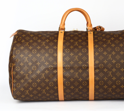 Louis Vuitton 55 Keepall Duffle Bag Tote