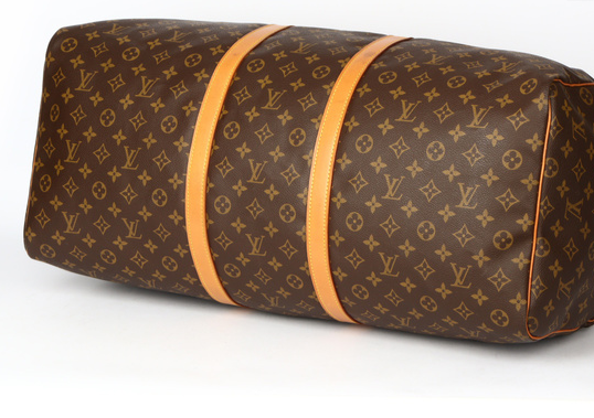 Louis Vuitton 55 Keepall Duffle Bag Tote