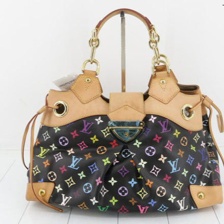 Louis Vuitton Black Multi Monogram Canvas Handbag