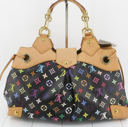 Louis Vuitton Black Multi Monogram Canvas Handbag