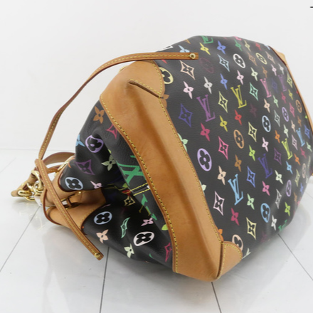 Louis Vuitton Black Multi Monogram Canvas Handbag