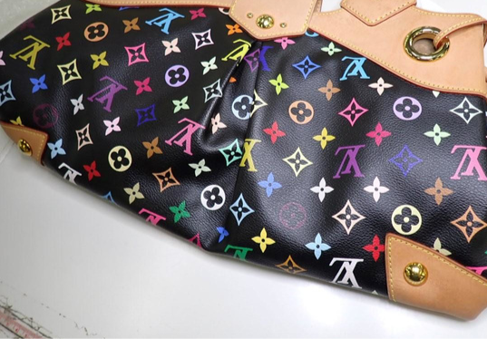 Louis Vuitton Black Multi Monogram Canvas Handbag