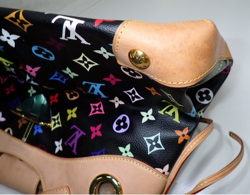 Louis Vuitton Black Multi Monogram Canvas Handbag