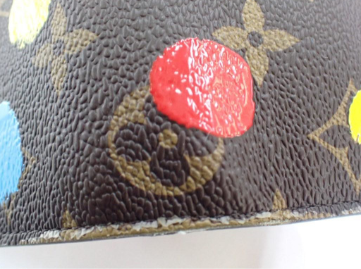 Louis Vuitton Painted Dots Leather Monogram Wallet