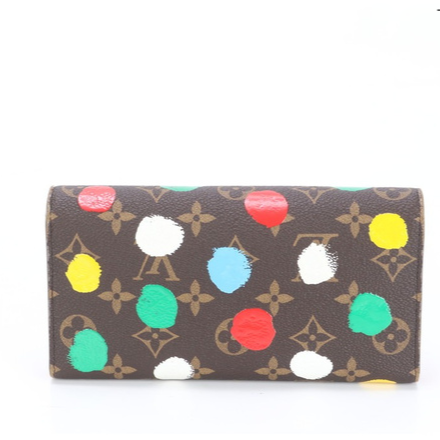 Louis Vuitton Painted Dots Leather Monogram Wallet