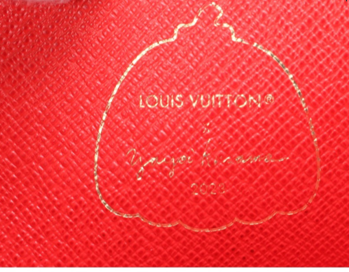 Louis Vuitton Painted Dots Leather Monogram Wallet