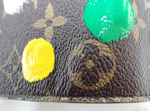 Louis Vuitton Painted Dots Leather Monogram Wallet