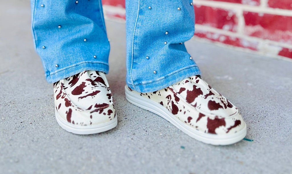 Cattle Printed Everyday Shoes