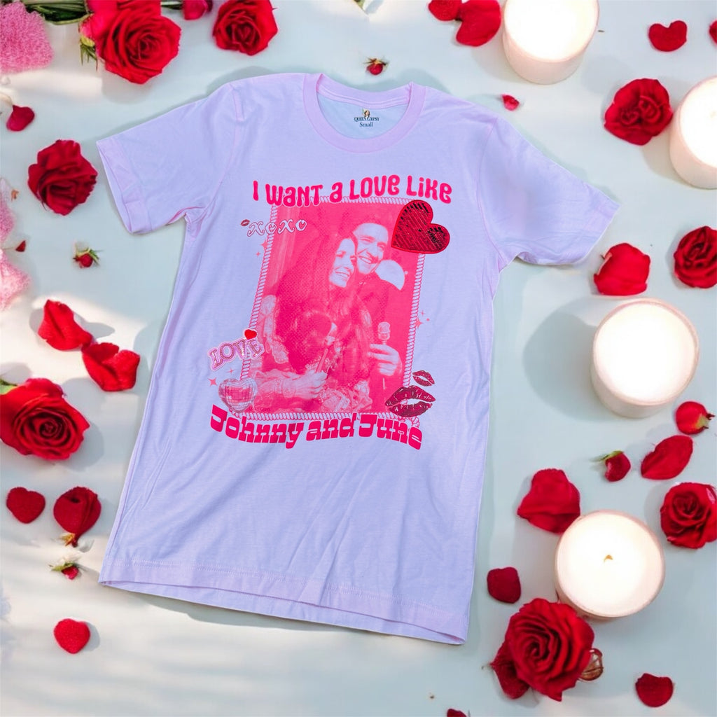 Love Like Johnny & June Graphic T-Shirt