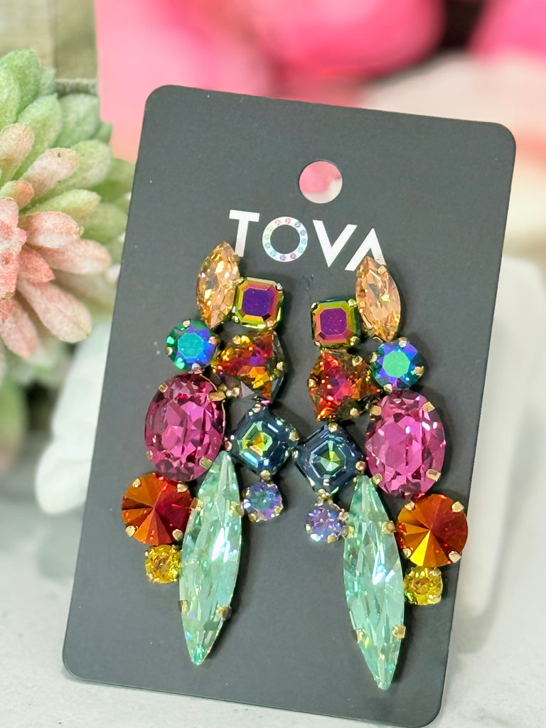 Amira Swarovski Earrings