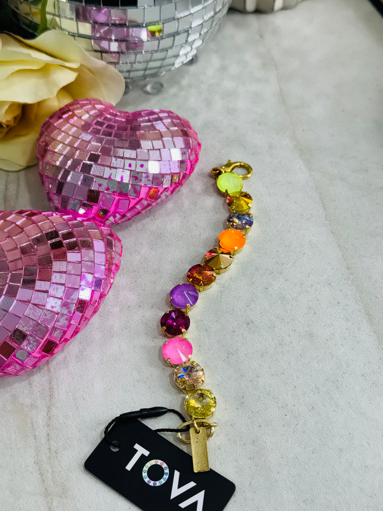 Croatia Swarovski Bracelet - Pink Ombre