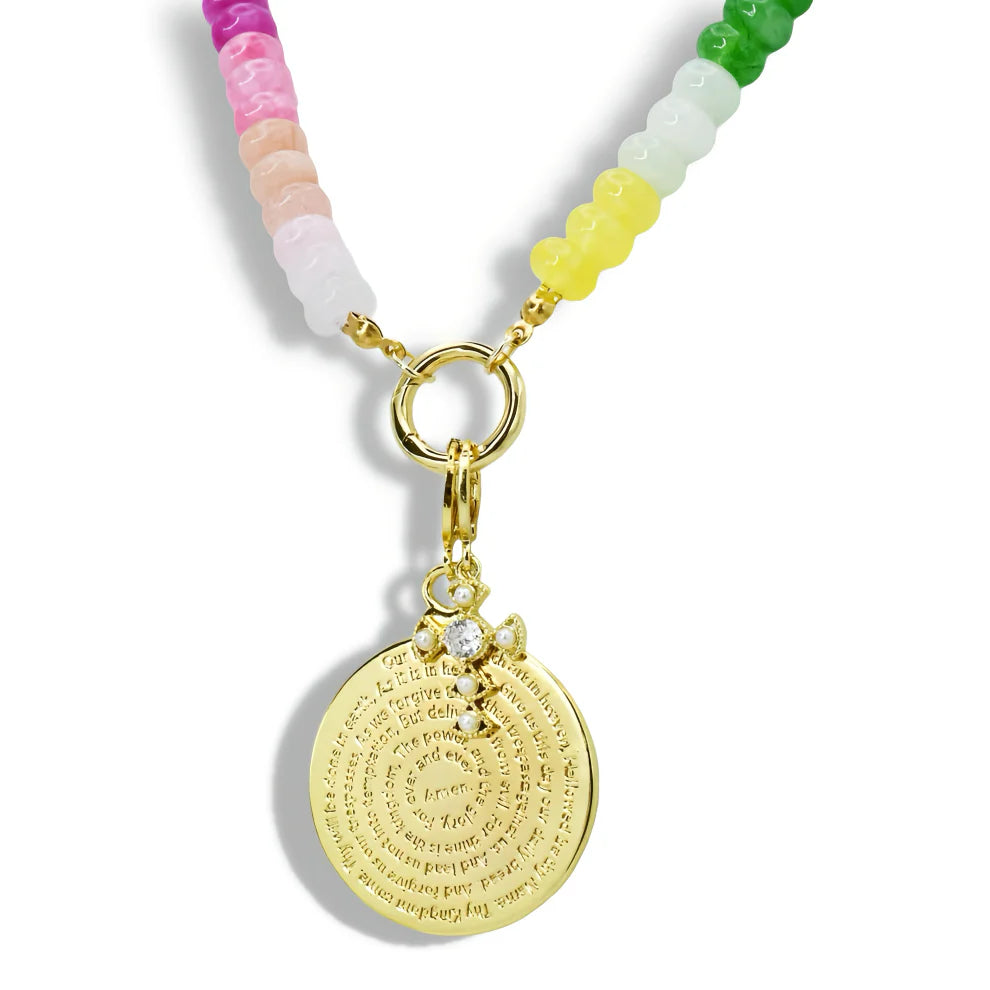 Rainbow Blessings Gemstone Necklace