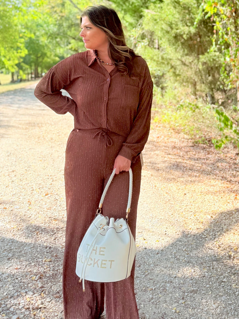 The Chic Serenity Set - Chestnut Brown