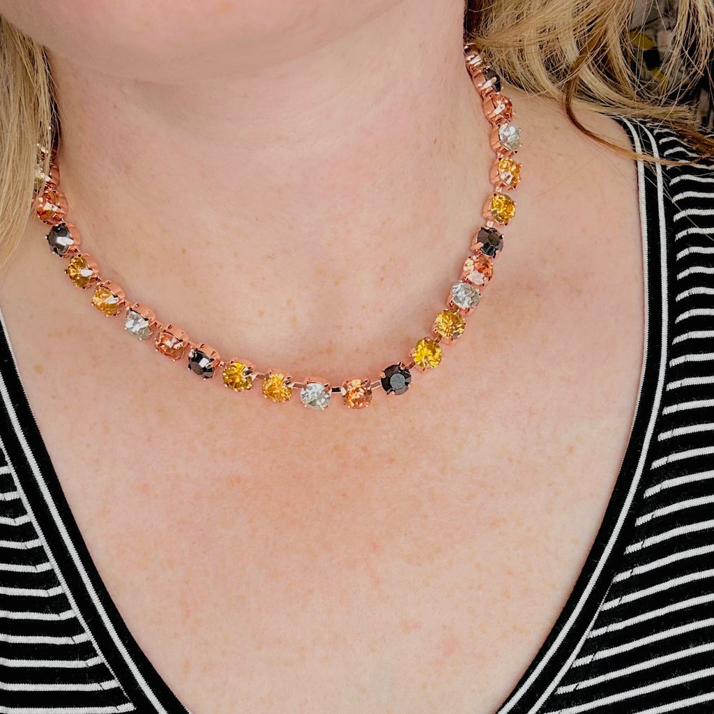 Amber Gem Myra Necklace