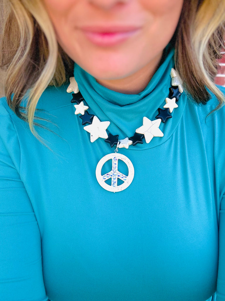 Keepin the CoCo Peace Necklace