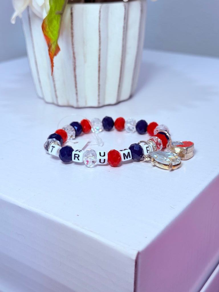 American Trump Charms Bracelet