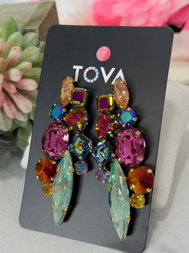 Amira Swarovski Earrings