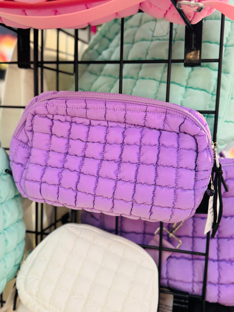 Puffer Quilted Makeup Bag