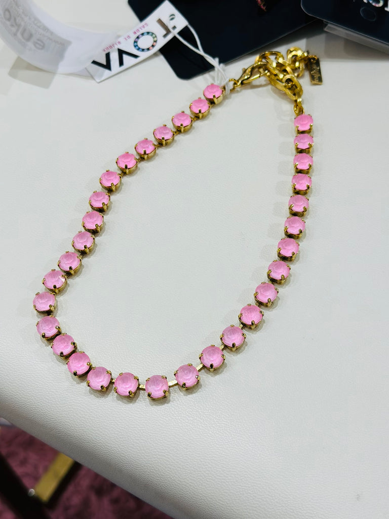 Oakland Necklace in Bubblegum Pink