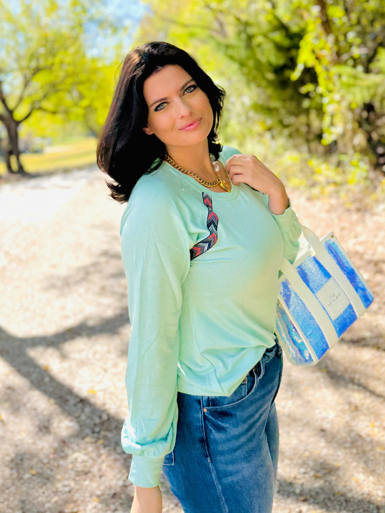 I'll Stand By You Top - Mint