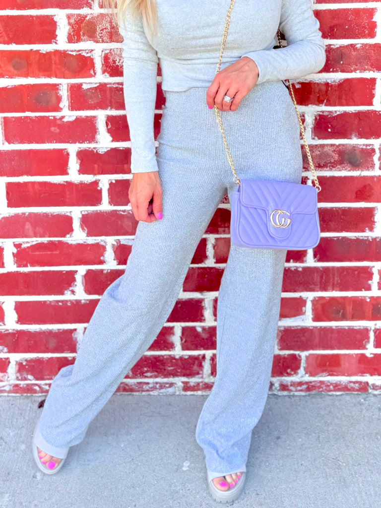 The Modern Flow Pants - Heather Grey