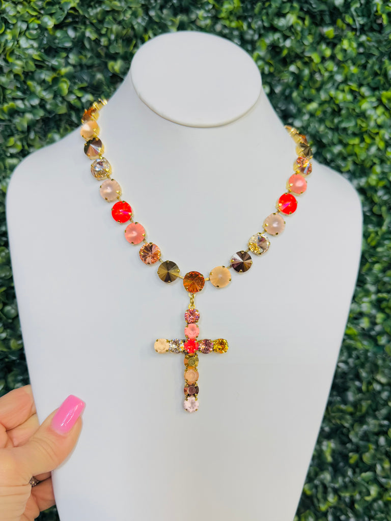 Donatella Necklace in Candy Glow