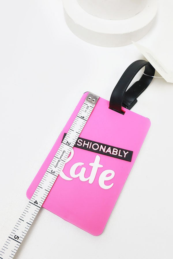 Chic Graphic Travel Luggage Tags