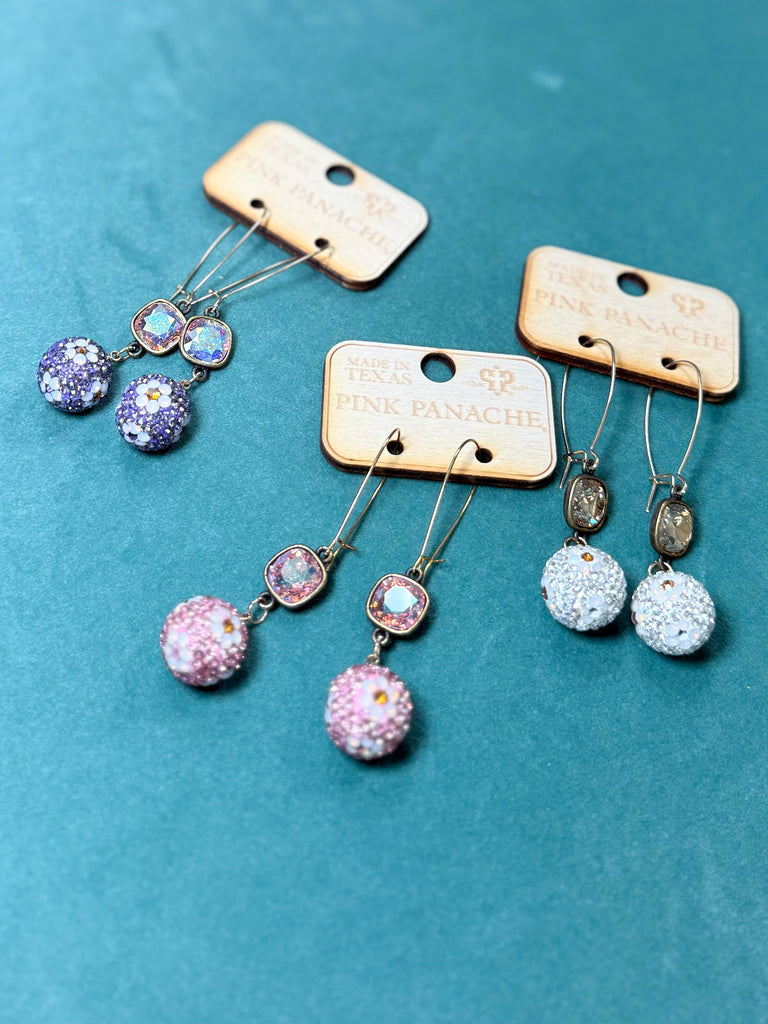 Daisy Charm Earrings