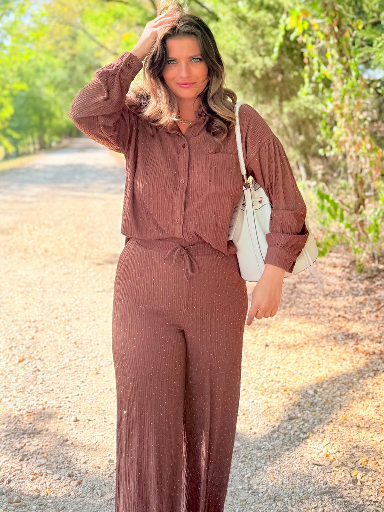 The Chic Serenity Set - Chestnut Brown