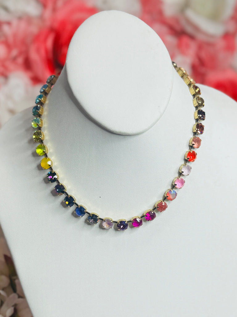 Candy Crush Oakland Swarovski Necklace