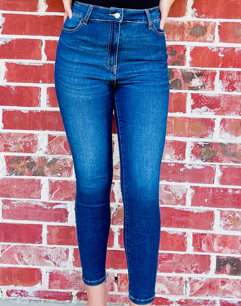 Daily High Waisted Denims Skinny Jeggings