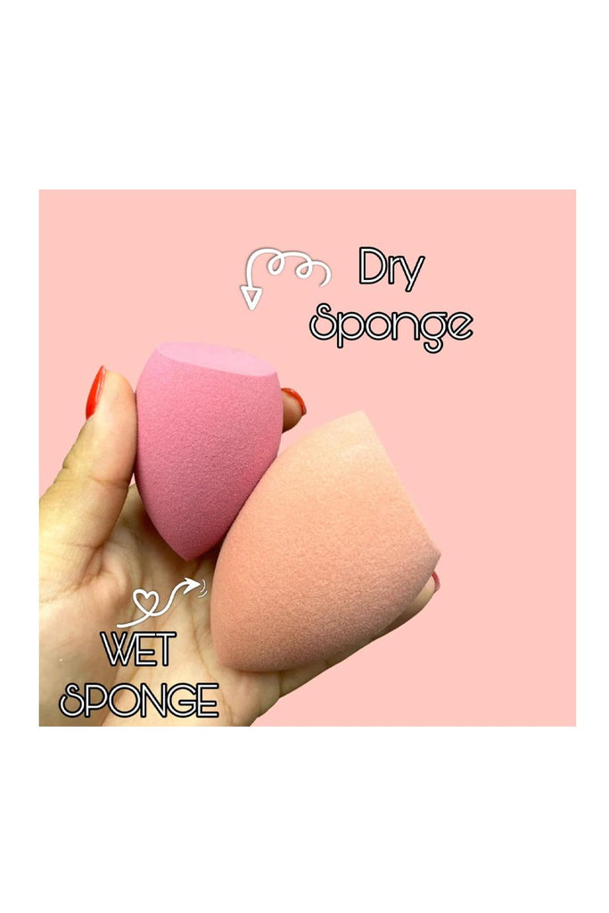 4pc Pink Mix Blending Sponge Set