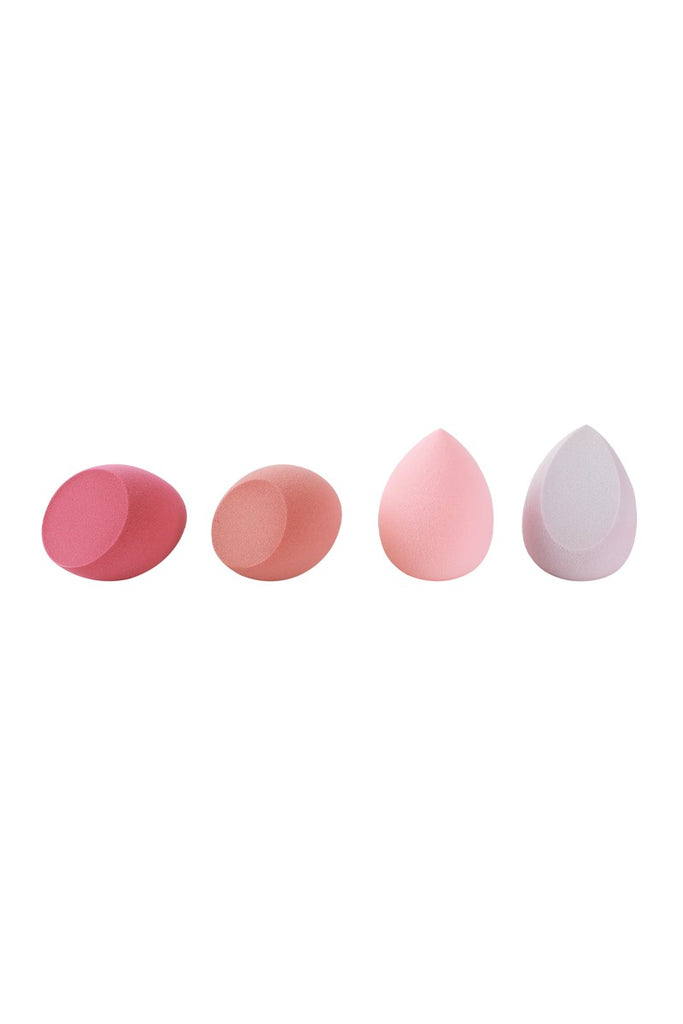 4pc Pink Mix Blending Sponge Set